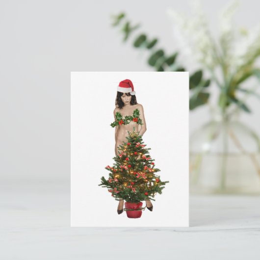 MELANIA, het kerstplan Feestdagenkaart (Staand voorkant)