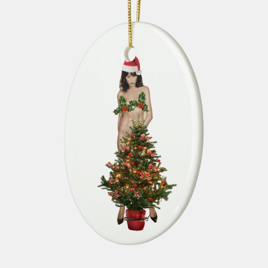 MELANIA, het kerstplan Keramisch Ornament (Links)