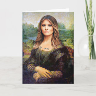 Melania Lisa politiek incorrecte Kaart
