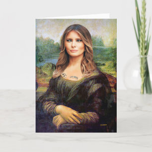 Melania Lisa Politiek onjuist Birthday Card Kaart