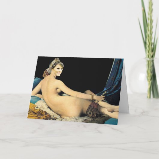 Melania Rolmodel  Verjaardag Kaart (Voorkant)