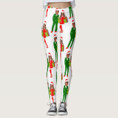 melania santa trump leggings (Voorkant)