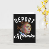 Melania Trending Pro Immigratie Anti Trump Kaart (Gele Bloem)