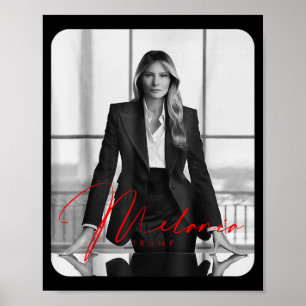 Melania Trump 2025 First Lady Inauguratie Foto Poster