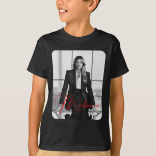 Melania Trump 2025 First Lady Inauguratie Foto T-shirt