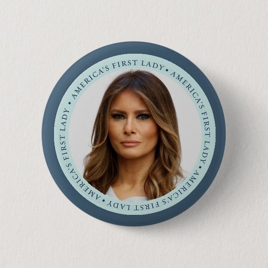 Melania TRUMP First Lady Button (Voorkant)