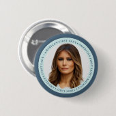 Melania TRUMP First Lady Button (Voorkant /achterkant)