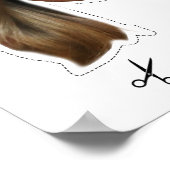 MELANIA TRUMP Halloween Mask Poster (Hoek)