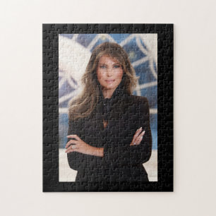 Melania Trump Jigzaag Puzzle Legpuzzel