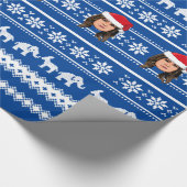 MELANIA TRUMP Kerstmis Cadeaupapier (Hoek)