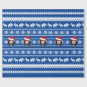 MELANIA TRUMP Kerstmis Cadeaupapier (Vlak)