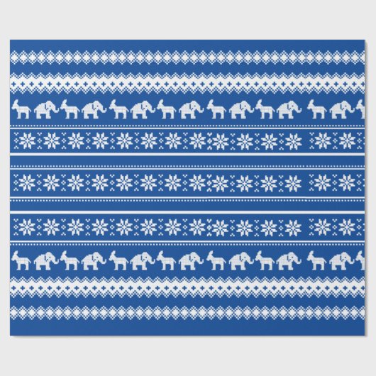 MELANIA TRUMP Kerstmis Cadeaupapier (Vlak)