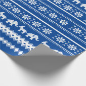 MELANIA TRUMP Kerstmis Cadeaupapier (Hoek)