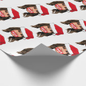 MELANIA TRUMP Kerstmis Cadeaupapier (Hoek)