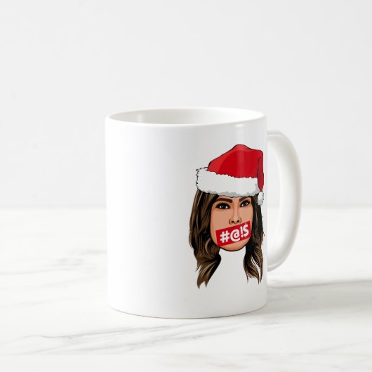 MELANIA TRUMP Kerstmis Koffiemok (Voorkant rechts)