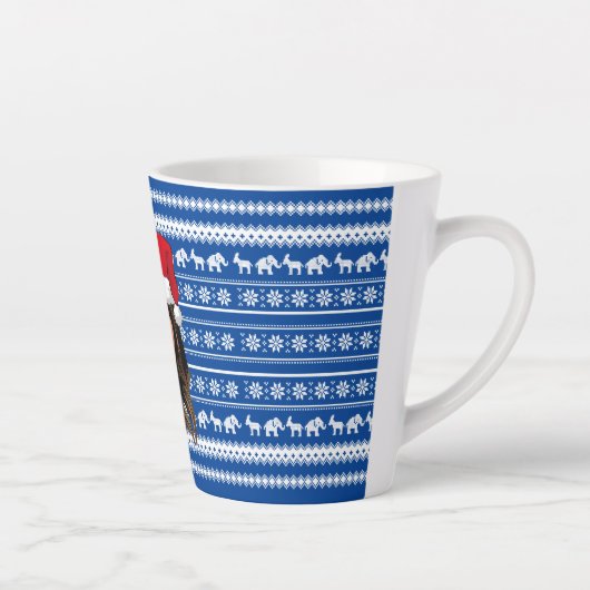 MELANIA TRUMP Kerstmis Latte Mok (Rechts)