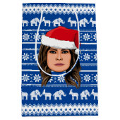 MELANIA TRUMP Kerstmis Medium Cadeauzakje (Voorkant)