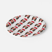 MELANIA TRUMP Kerstmis Papieren Bordje (Gekanteld)