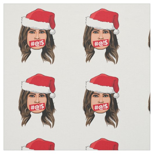 MELANIA TRUMP Kerstmis Stof (Swatch)