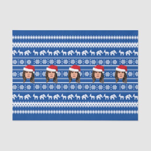 MELANIA TRUMP Kerstmis Tissuepapier (Voorkant)