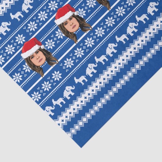 MELANIA TRUMP Kerstmis Tissuepapier (Detail)