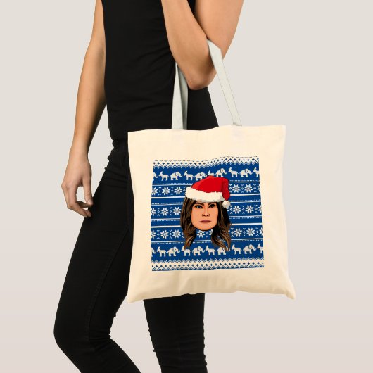 MELANIA TRUMP Kerstmis Tote Bag (Voorkant (product))