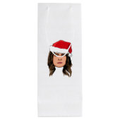 MELANIA TRUMP Kerstmis Wijn Cadeautas (Achterkant)