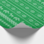 Melania Trump MAGA Kerstmis Cadeaupapier (Hoek)