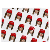 Melania Trump MAGA Kerstmis Groot Cadeauzakje (Achterkant)