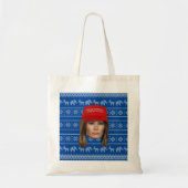 Melania Trump MAGA Kerstmis Tote Bag (Voorkant)