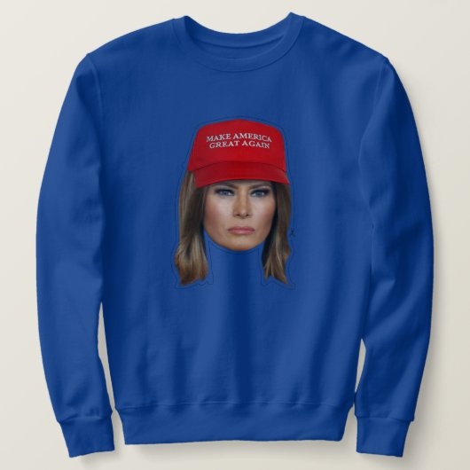 Melania Trump MAGA Kerstmis Trui (Design voorkant)