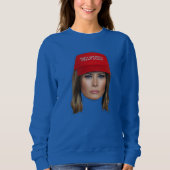 Melania Trump MAGA Kerstmis Trui (Voorkant)