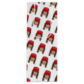 Melania Trump MAGA Kerstmis Wijn Cadeautas (Voorkant)