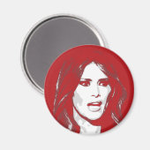 MELANIA TRUMP MAGNEET (Voorkant / Achterkant)