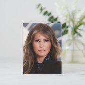 Melania Trump Official White House Foto Briefkaart (Staand voorkant)