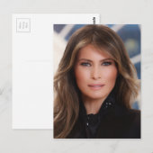 Melania Trump Official White House Foto Briefkaart (Voorkant / Achterkant)