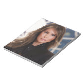 Melania Trump Official White House Foto Notitieblok (Linkerzijde)