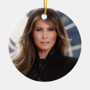 Melania Trump Official White House Keramisch Ornament
