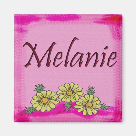 Melanie Daisy Magnet (Voorkant)