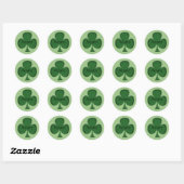Melanie Shamrock Stickers (Vel)