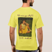 Melanie's Cheerleaders T-shirt (Achterkant)