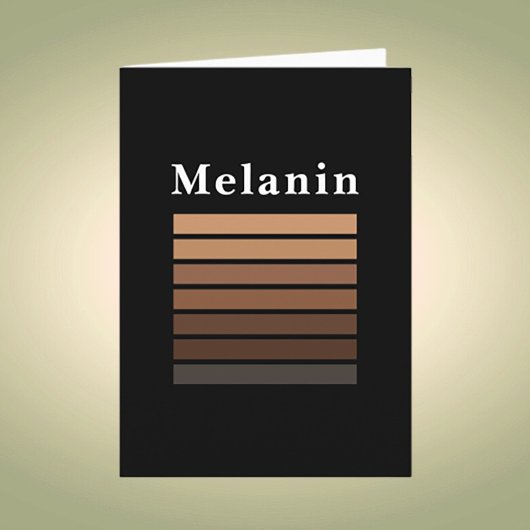 Melanin African American Black History Maand Kaart