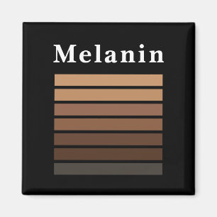 Melanin African American Black History Maand Magneet