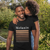 Melanin African American Black History Maand T-shirt