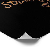 Melanin Afro Koningin Woord Kunst   Poster (Hoek)