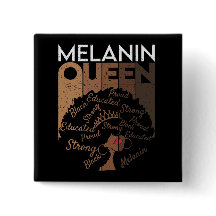 Melanin Afro Koningin Woord Kunst  