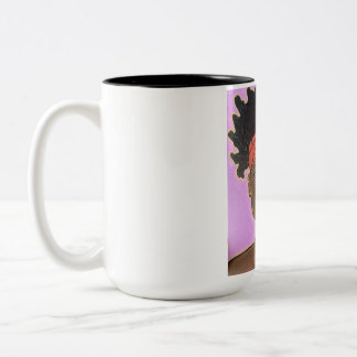 Melanin Beauty Mug Tweekleurige Koffiemok