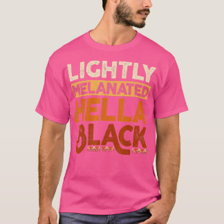 Melanin Black History Maand licht geMelaneerd in j T-shirt
