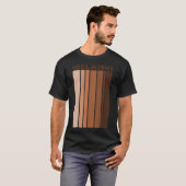 Melanin Black Pride Afro Queen King geeft Afrika T-shirt (Voorkant volledig)