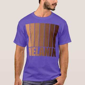 Melanin Black Pride BLM Black History Maand Queen T-shirt